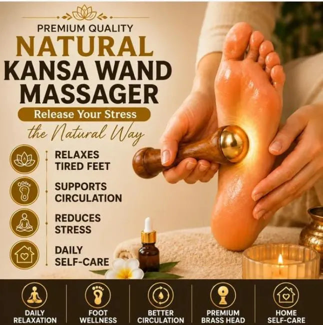 Kansa Wand: secrets of skin care and relaxation