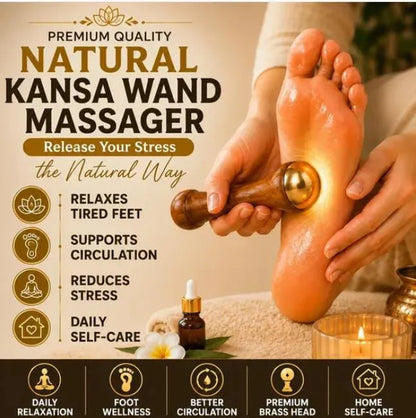Kansa Wand: secrets of skin care and relaxation
