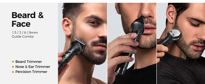 GLAKER Professional 17 in 1 Hair Clipper & Beard Trimmer Kit