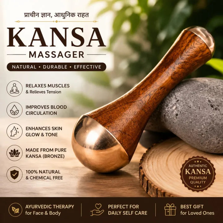 Kansa Wand: secrets of skin care and relaxation