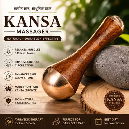 Kansa Wand: secrets of skin care and relaxation