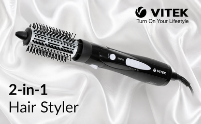 VITEK  2-in-1 Hot Air Styler & Hair Dryer Brush