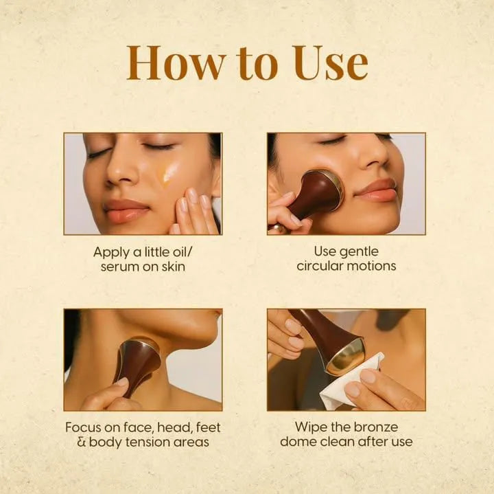 Kansa Wand: secrets of skin care and relaxation