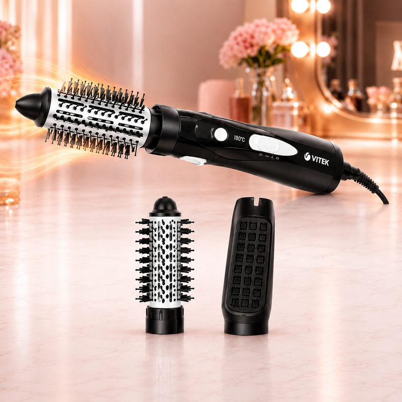 VITEK  2-in-1 Hot Air Styler & Hair Dryer Brush