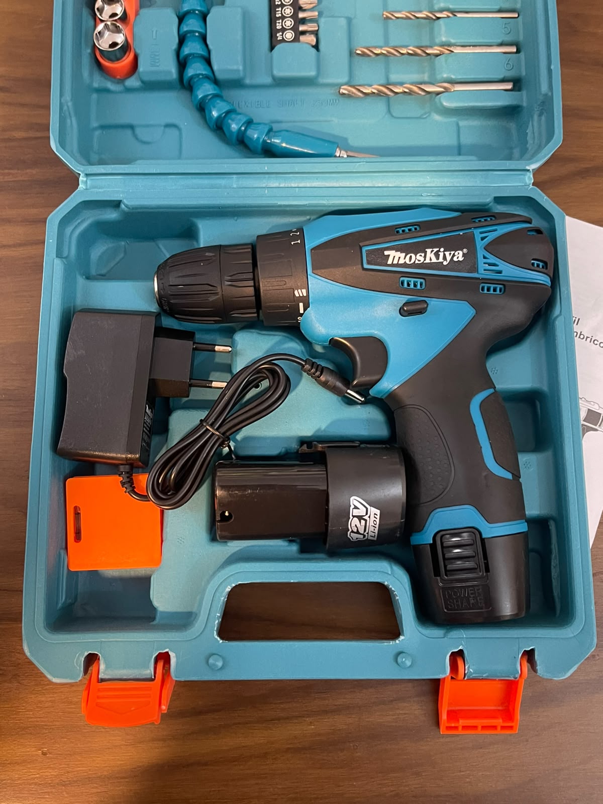 Moskiya Cordless Driver Drill 12V