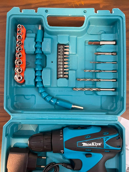 Moskiya Cordless Driver Drill 12V