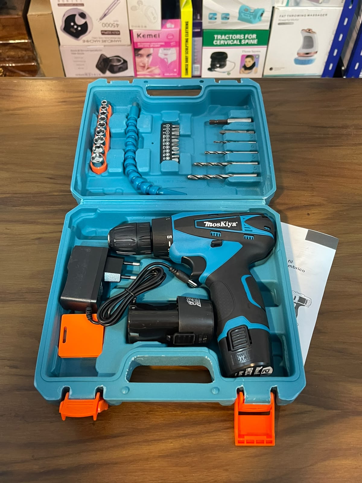 Moskiya Cordless Driver Drill 12V